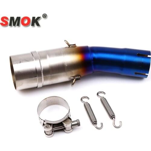 Middle Section of the Modified Stainless Steel Exhaust Pipe of the Motorola Xmax250 300 400cc 2017 2018