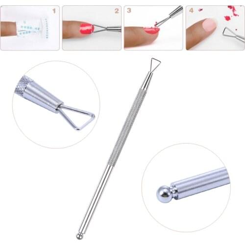 Nail Remover Nail Polish Glue Phototherapy Glue Easy And Comfortabl Stainless Steel Nail Remover knife Nail Files Manicure Tool