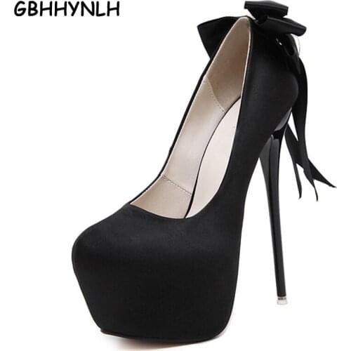 Party shoes sexy heels women shoes high heels platform pumps sapatos femininos wedding shoes pumps women bow shoes pumps LJA120