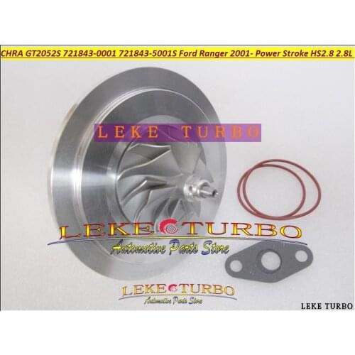 Turbo Cartridge CHRA Core GT2052S 721843 721843-0002 721843-5001S Turbocharger For Ford Ranger 01- Power Stroke HS2.8 2.8L 130HP