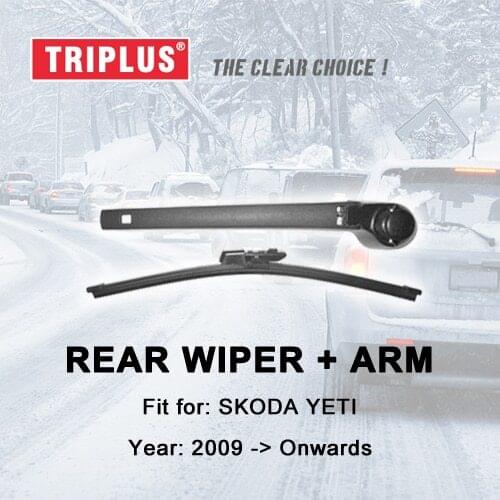 Rear Wiper Arm with Blade for SKODA YETI (2009-Onwards) 1pc 11" 280mm,Rear Wiper Arm & Rear Wiper Blades