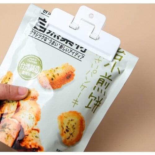 Snacks Sealing Clip Food Bag Clip Kitchen Packaging Plastic Bag Moisture-proof Seal Clip Food Preservation Clip