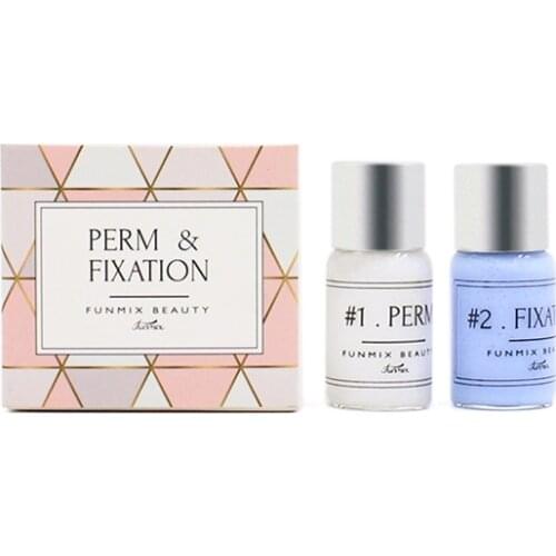 2Pcs Eyelash Perm Lotion Kit for Eyelashes Perming Curling Lash Lift Eye Lashes Curler Wave Lotion Glue Set