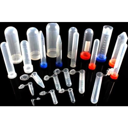 200pcs 10ml Sample Preparation Round Bottom Micro Centrifuge Tubes