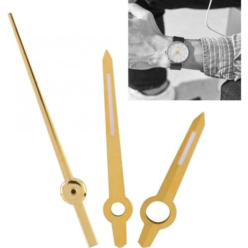 3Pcs Men Watch Second Minute Hour Hands for ETA 2836 Movement Watch Repair Accessory Watch Parts Watchmaker Repairing Tools