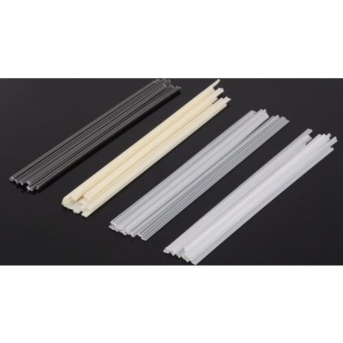 50pcs 200mm Length ABS/PP/PVC/PE Plastic Welding Rods Car Bumper Repair Floor Solder Soldering Welding Sticks for Plastic Welder