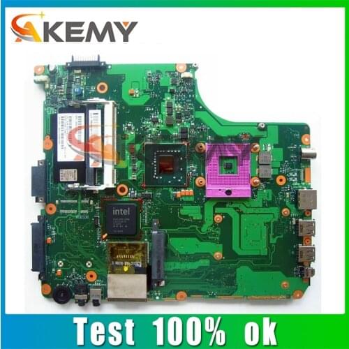 AKEMY Laptop Motherboard For Toshiba Satellite Pro A300 A300-1DZ Intel 478 GL960 V000125670 6050A2169401 Free CPU ddr2