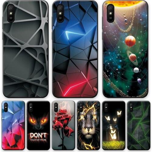 For Redmi 9AT Case Cover Redmi 9AT 9A T Silicone TPU Phone Case For Xiaomi Redmi 9AT Case Cartoon Back Cover For Redmi 9AT 6.53"