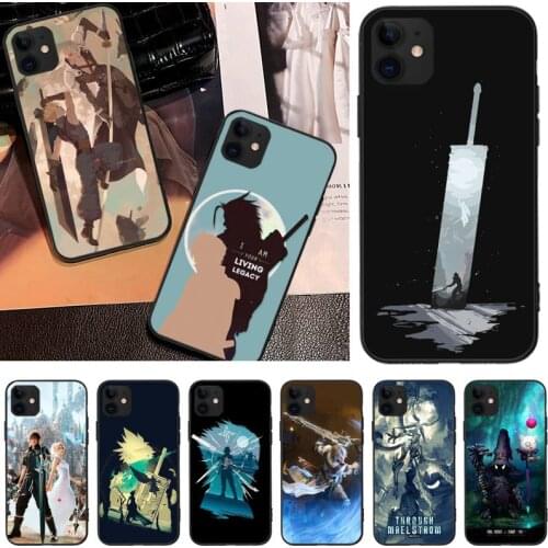 Final Fantasy Hot Game Phone Case For Iphone 11 12 PRO MAX X XS XR Mini 6S 7 8 PLUS Se 2020 Cover