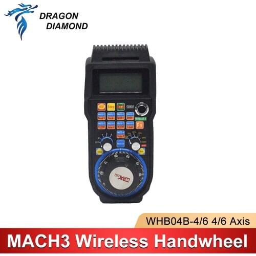 DRAGON DIAMOND XHC CNC Wireless handwheel Mach3 MPG pendant handwheel for milling machine 4 6 axis MPG WHB04B-4 WHB04B-6