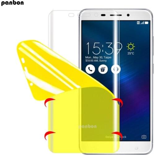 Hydrogel Film For Asus Zenfone 3 Laser ZC551KL nano Film 3D Soft TPU Explosion-proof Full Coverage Screen Protector (Not Glass)
