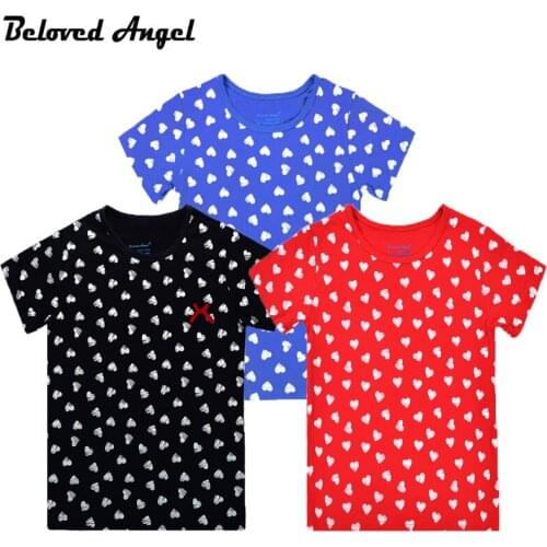 Beloved Angel Summer T-Shirt 2018 Kid Costume Baby Pattern t shirt Casual Girls Boys Top Tees