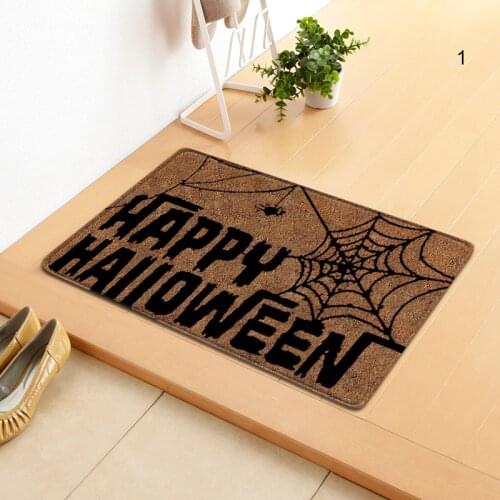 Cartoon Printed Doormat Multi-purpose Absorbent Non-Slip Blanket Front Door Decoration for Kitchen Bedroom Bathroom D1