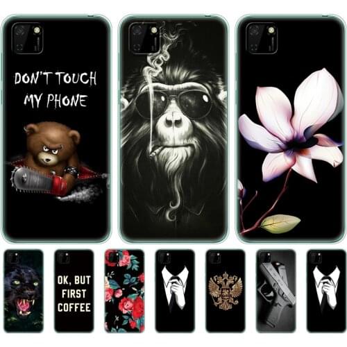 Silicon Case For Huawei HONOR 9S Case 5.45" Painting Soft TPU Phone Cover On Honor 9S 9 S DUA-LX9 Back Protective Coque Bumper
