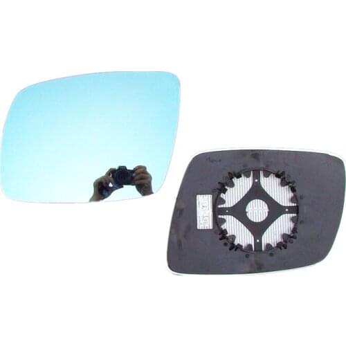 Wide View Auto Dimming Rear View Mirror Blue Side Wing Mirror Glass with Heater LED Turn Indicator for Dodge Journey