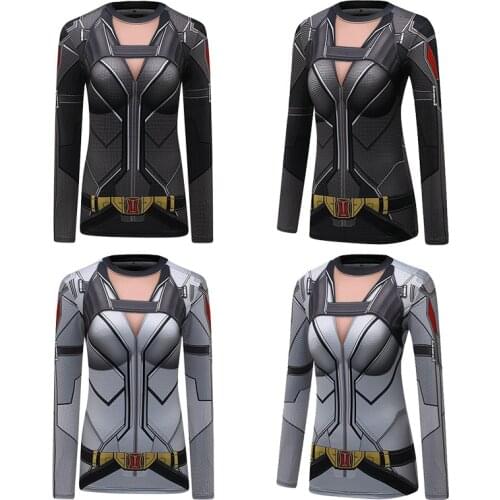 Women Sport Gym Compression Shirt Long Sleeve Quick Dry Fit Fitness Sweatshirt Training Bodybuilding Workout Yoga Running TShirt