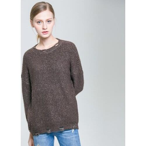 2018 Computer Knitted Feminino Jumper Head New Pattern Long Sleeve Neck Do Jacket Design Fund Sweater Knitting Woman