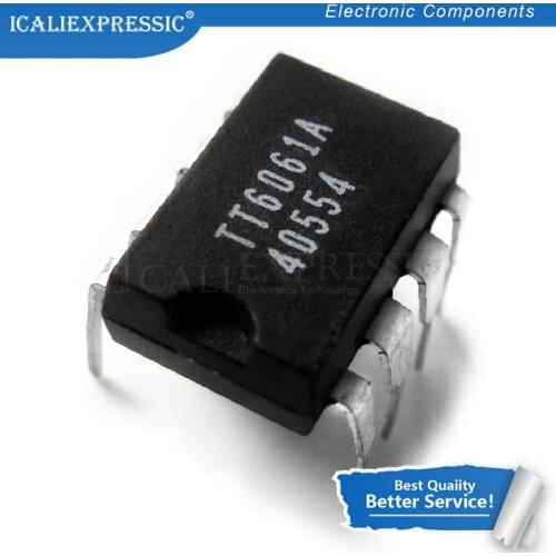 10PCS TT6061 DIP-8 TT6061A DIP TT6061-A upright DIP8