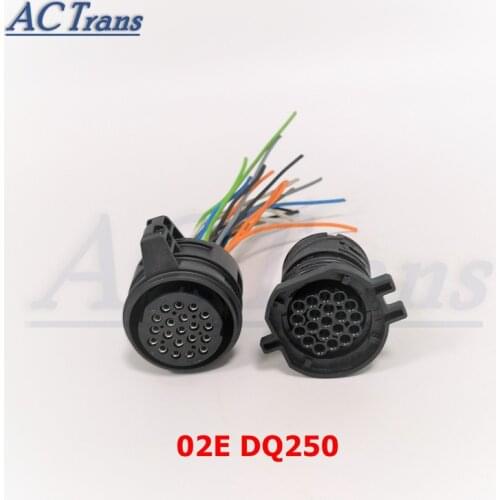 20 Pins DSG Transmission 02E DQ250 ECU Connector Male and Female Calbe Connector