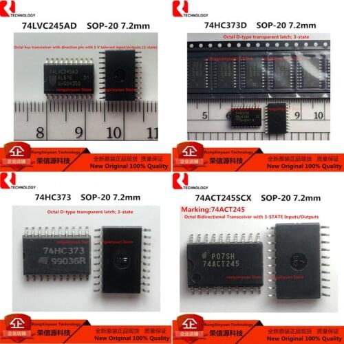 10 pcs/lot 74LVC245AD 74LVC245 LVC245A 74HC373D 74HC373 74ACT245SCX 74ACT245 74ACT245SC ACT245 Original New 100% quality