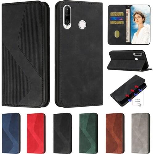 Huawei P30 Lite Case Magnetic Leather Flip Cover on For Funda Huawei P30 Lite P 30 Pro P30Lite Wallet Card Slot Phone Case Coque