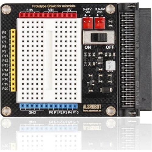 Elecrow BBC Micro bit Prototype Expansion Board Control Electronic Circuits for BBC micro: bit DIY Kit Mini Breadboard