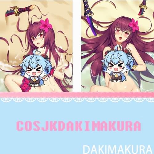 Fate/Grand Order Scathach Anime Gaming Dakimakura Sexy Girls Body Hugging Pillow Case Otaku Pillow Cover Cushion Cosplay Gift