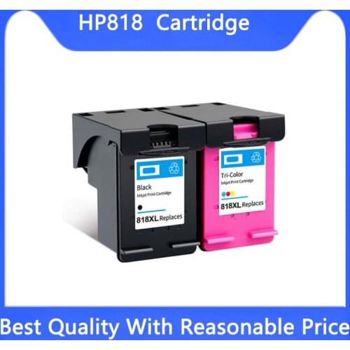 HP818 Compatible Ink Cartridge for HP ENVY 100 110 111 114 120 121 Deskjet D1620 D1630 D1658 D1660 D1663 D1668 D2530 Printer