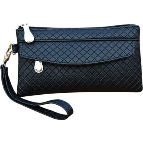 Women Clutch Wallet Fashion Long Style Female Coin Purse Clamp For Phone Bag Ladies Handy Purse