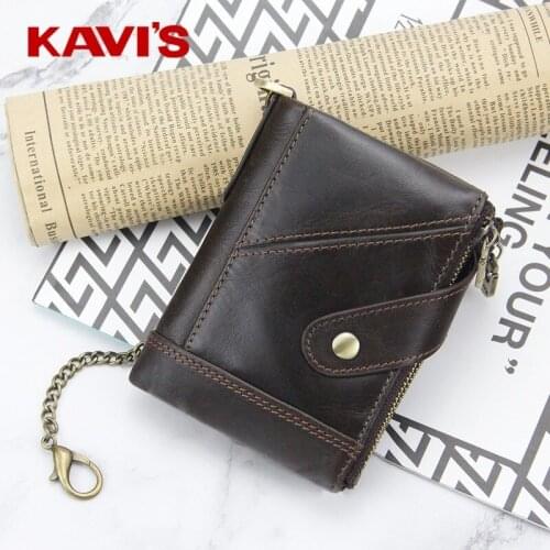 Leather Wallet for Men New Style Mens Wallet Fashion Multifunctional Leather Wallet Multi-card Coin Purse Retro Mens Wallet