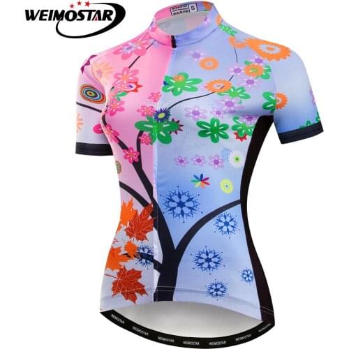 Weimostar Summer Cycling Jersey Clothing Women Ropa Ciclismo bike jersey shirt tops Bicycle Clothing Maillot clothes