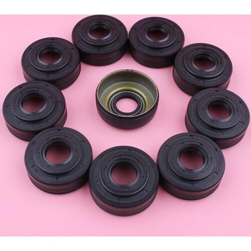 10pcs/lot Crank Oil Seal For Husqvarna 340 345 350 Chainsaw Spare Replacement Part