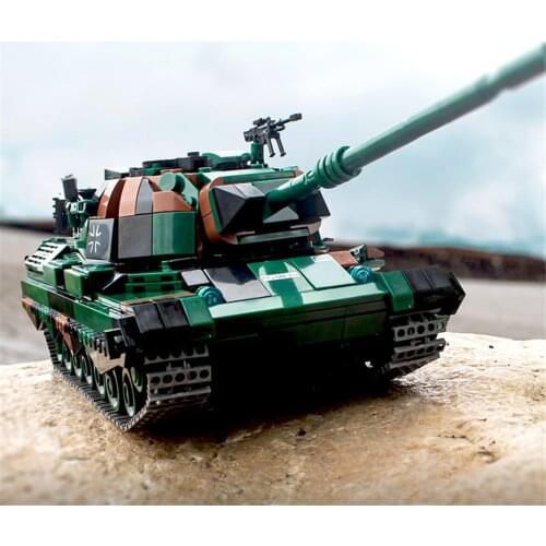 New Xingbao Germany Military Panzer Sets Series 1145pcs Classic Leopard 1 Main Battle Tank Model Building Blocks Bricks WW2 Toys