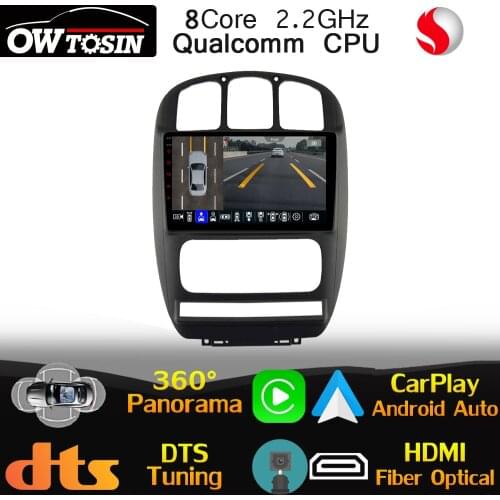 Qualcomm CPU For Dodge Caravan 4 Chrysler Grand Voyager RG RS Town Country Pacifica Radio GPS 360 Camera Auto Head Unit CarPlay