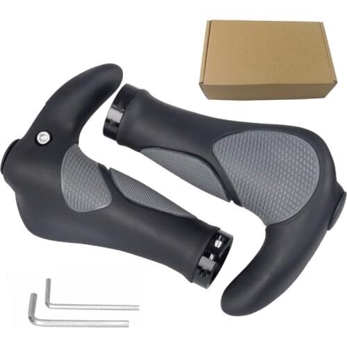 Mountain Bike Meat Ball Rubber Handle Grips Bicycle Grip Grips Riding Accessories Bicycle Handles Non-slip Grips Mtb Grips