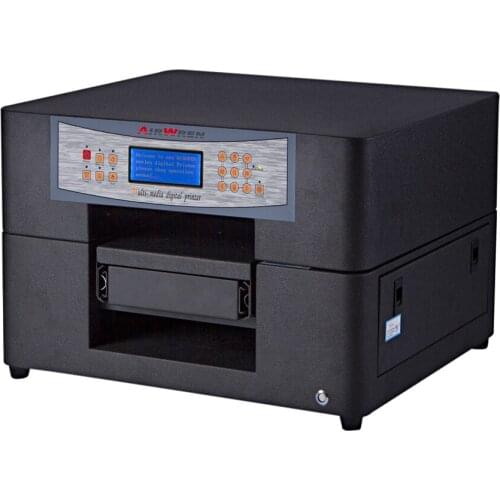 Fastest and best Professional manufacturing flatbed uv printer A3 AR-LED Mini6