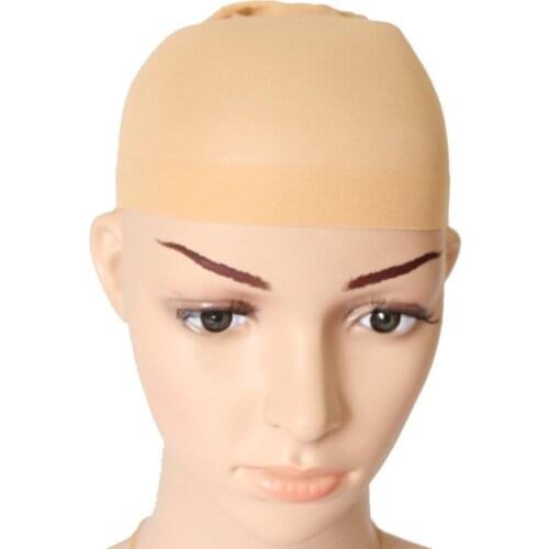 Hair Mesh Wig Cap Hair Nets Wig Liner Hairnet Snood Glueless Dome Cap Stretchable Elastic Hair Net Styling Accessories