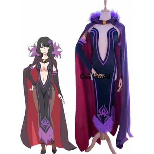 Re Zero Kara Hajimeru Isekai Seikatsu Elsa Open Chest Tops Dress Cloak Uniform Outfit Anime Cosplay Costumes