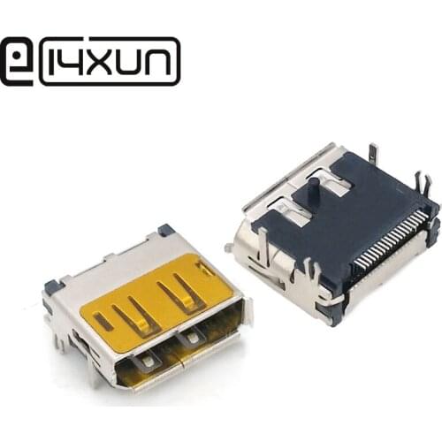 1pcs 20Pin DIP USB Female jack Connector DP-90 20P DIY Metal Parts for Mobile Phone DIY Repair Parts