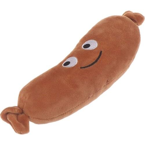 1Pc Stuffed Plush Sausage Toys 20CM Mini Stuffed Food Plush Dolls Pillow Creative Gifts New Plush Pillows