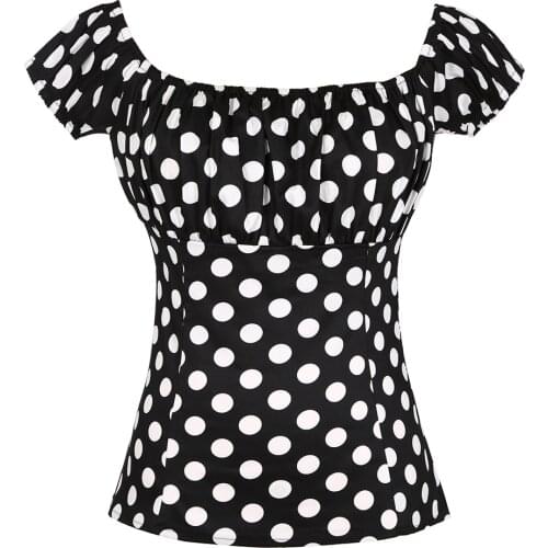 APRIL MODA Womens Black Shirts