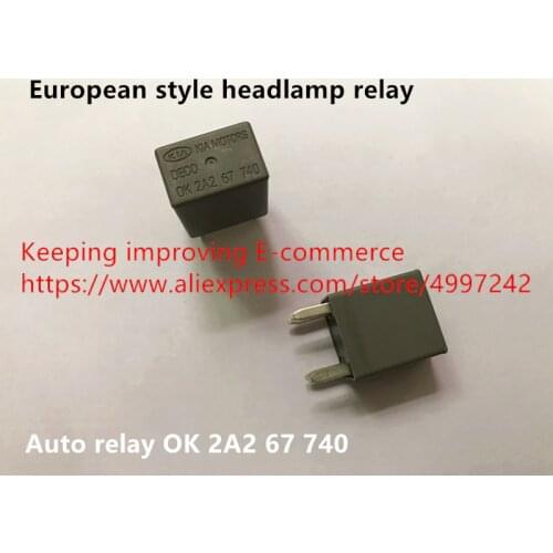 Hot spot european style headlamp relay auto relay OK 2A2 67 740