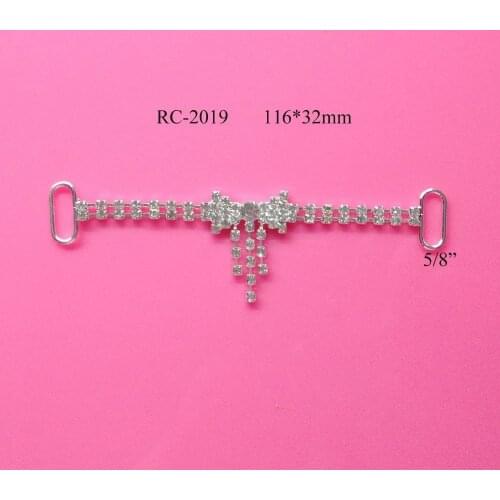 Free shipping 10PCS bow rhinestone connector can mix colors(RC-2019)