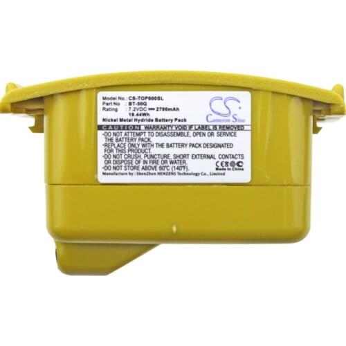 Cameron sino 2700mah battery for TOPCON GTS-600 GTS-601 GTS-602 GTS-605 BT-50Q Equipment, Survey Battery