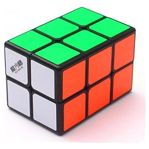 Cuberspeed Qiyi 2x2x3 Cuboid Cube, 223 Speed Cube Twisty Puzzle (Black)