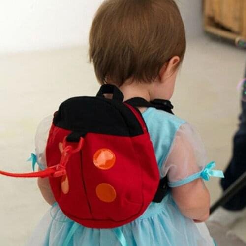 Childrens School Backpacks With Leash Cute Cartoon Girl Baby Anti-Lost Old 2 Years Boy Kids Small Bags For Girls