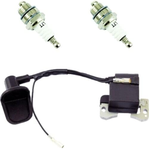 Ignition Coil Spark Plug L7T 2-stroke 33cc 43cc 47cc 49cc 50cc Mini moto Dirt Pocket Bike Chopper Scooter Kids Quad ATV Minimoto