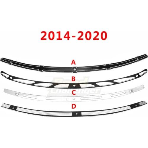 Motorcycle Batwing Fair Windshield Windscreen Trim Case For Harley Touring 2014-2020 Electra Glide Street Glide FLHX FLHTC CVO