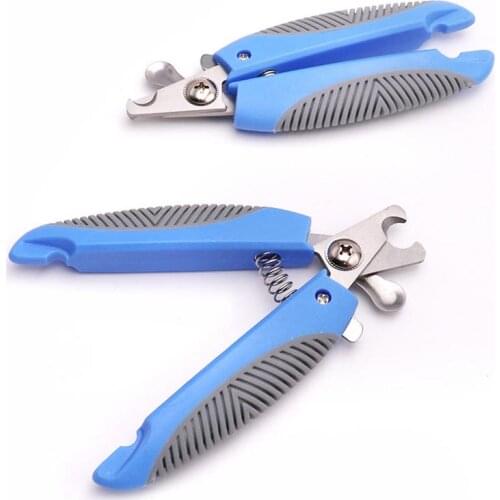 Professional Pet Cat Dog Nail Clipper Cutter Stainless Steel Grooming Scissors Clippers Claw Nail Scissors with Lock 10E