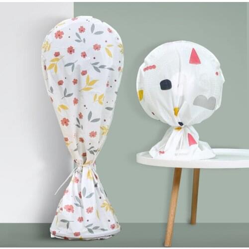 Direct Selling Stereo Fan Cover Printing Full Cover Fan Receiving Bag Size of PEVA Stereo Fan Dust Cover